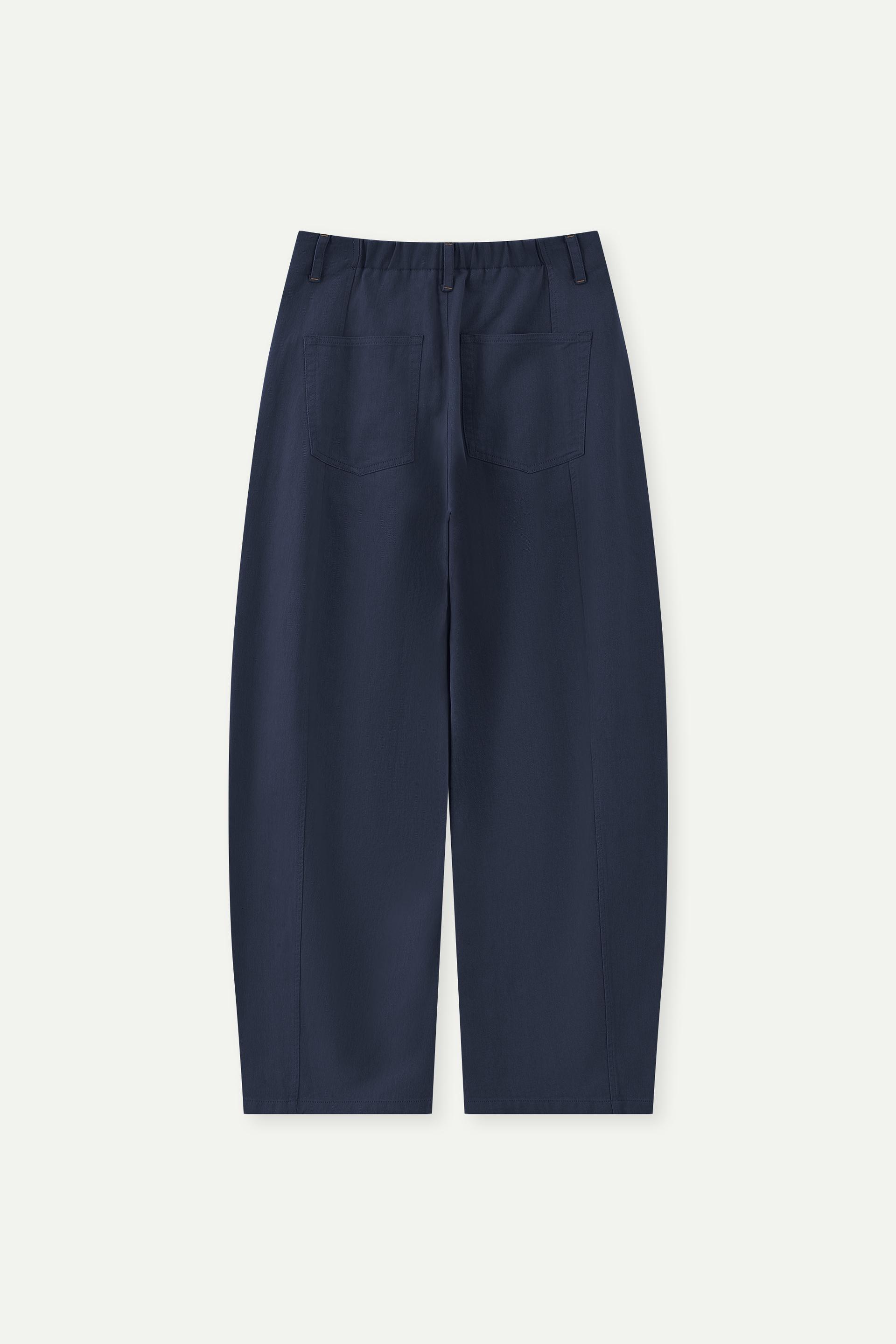 Curved Straight Leg Workwear Trouser