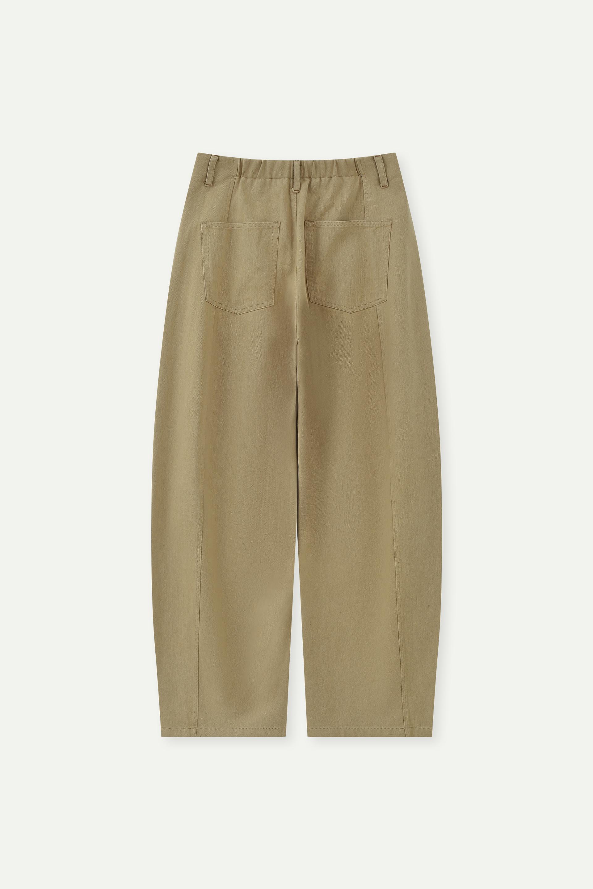 Curved Straight Leg Workwear Trouser