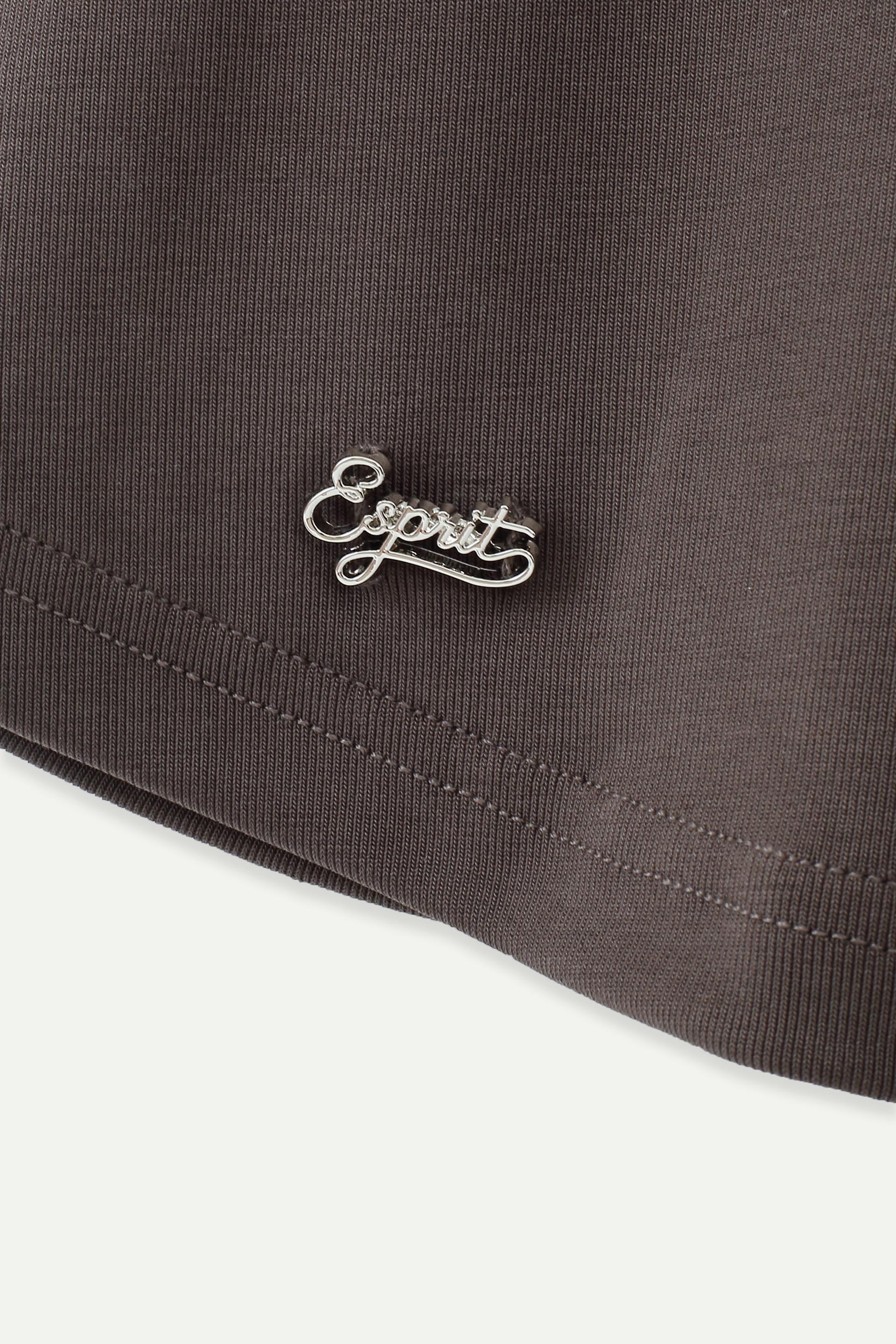 坑條針織撞色線工字背背心