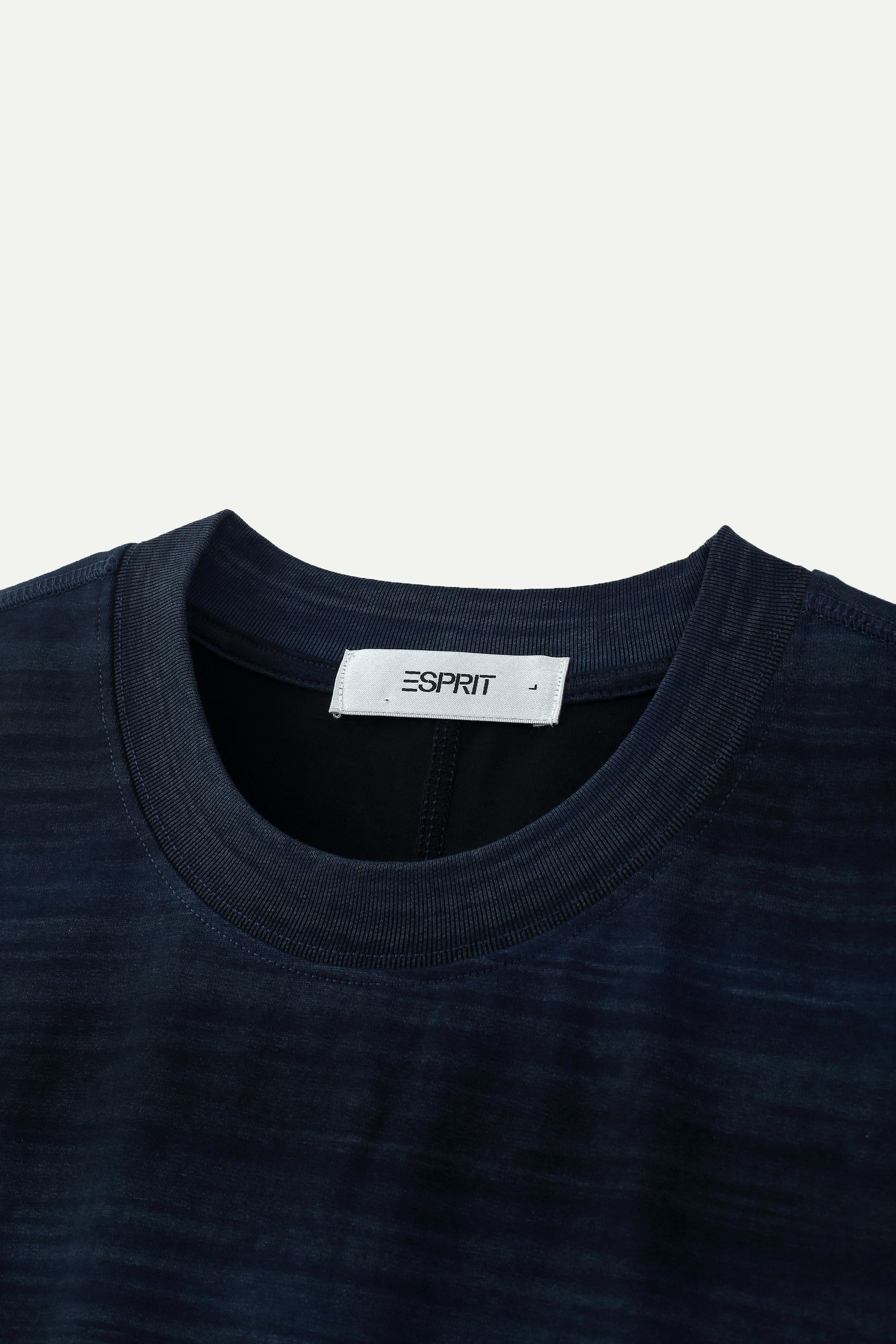 漸變條紋寬鬆短袖 T 恤