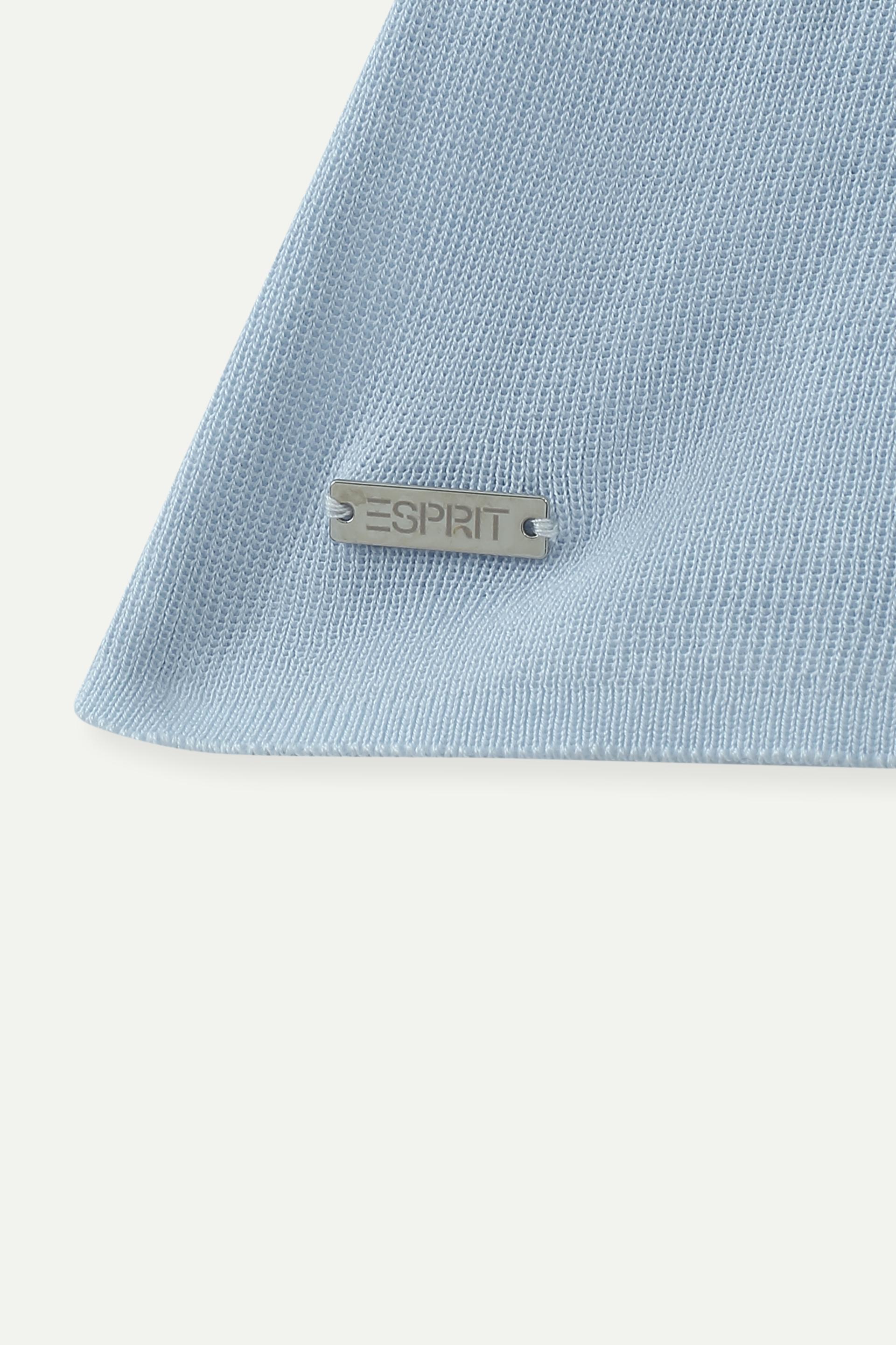 幼針織亨利領短袖上衣