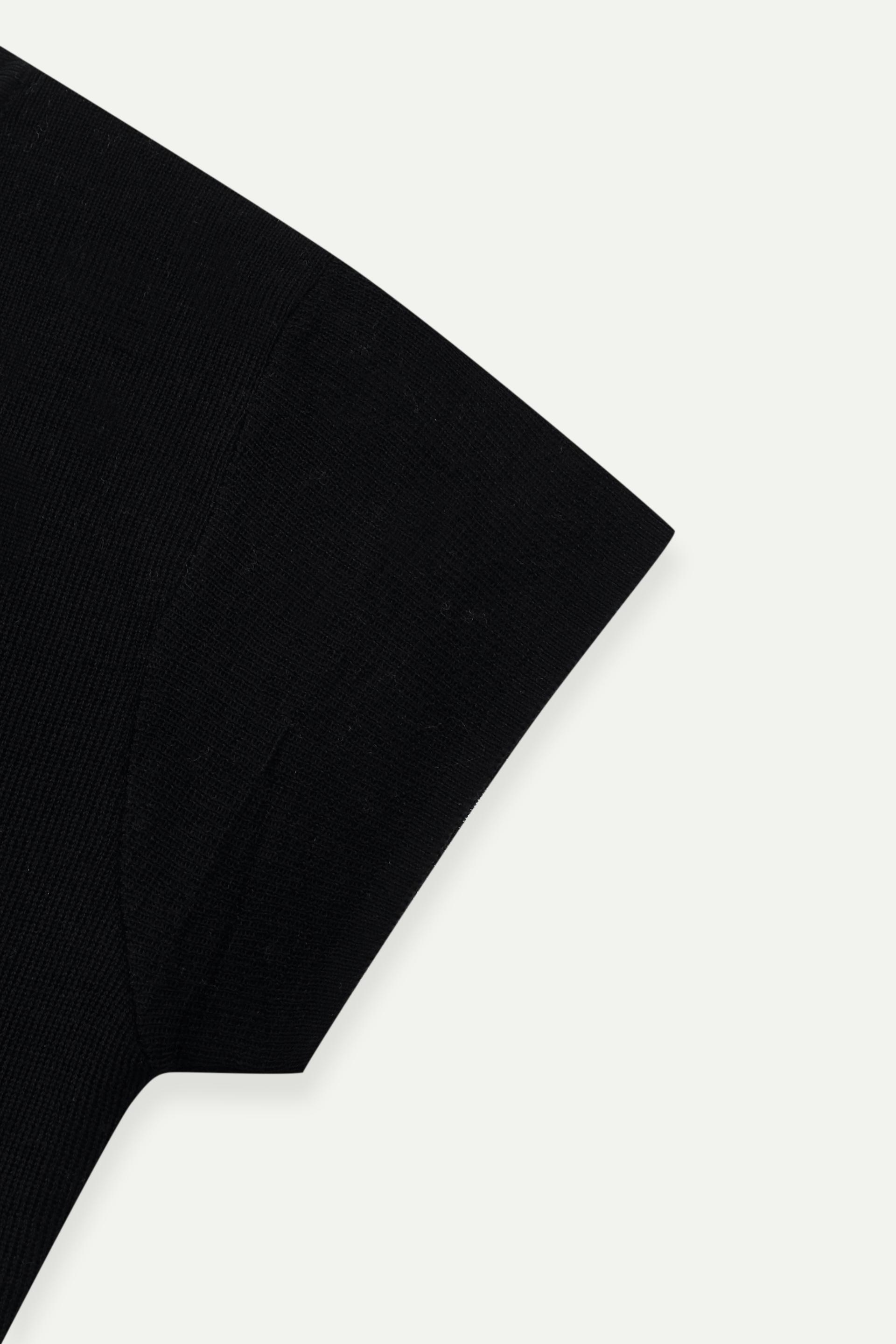 幼針織亨利領短袖上衣