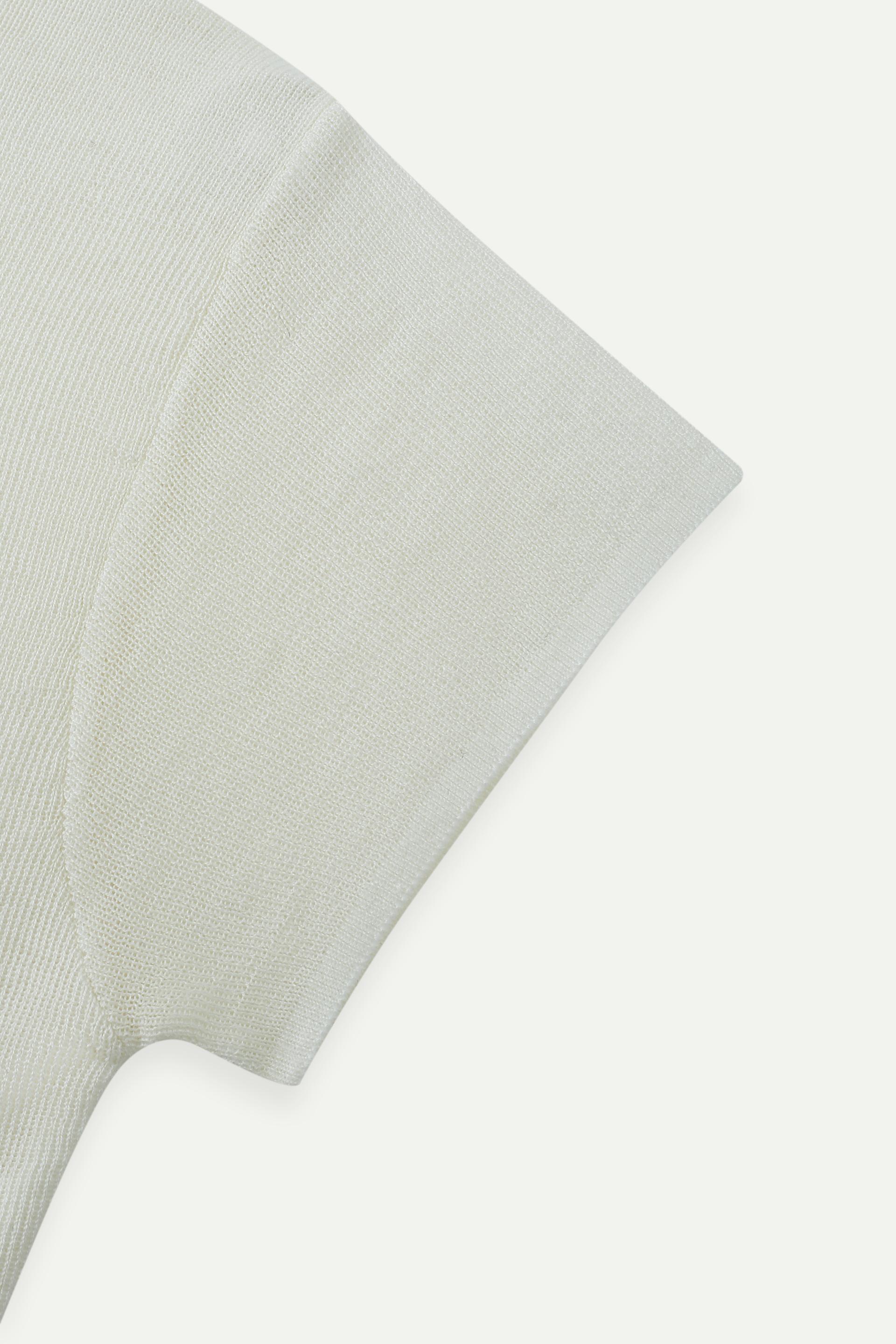 幼針織亨利領短袖上衣