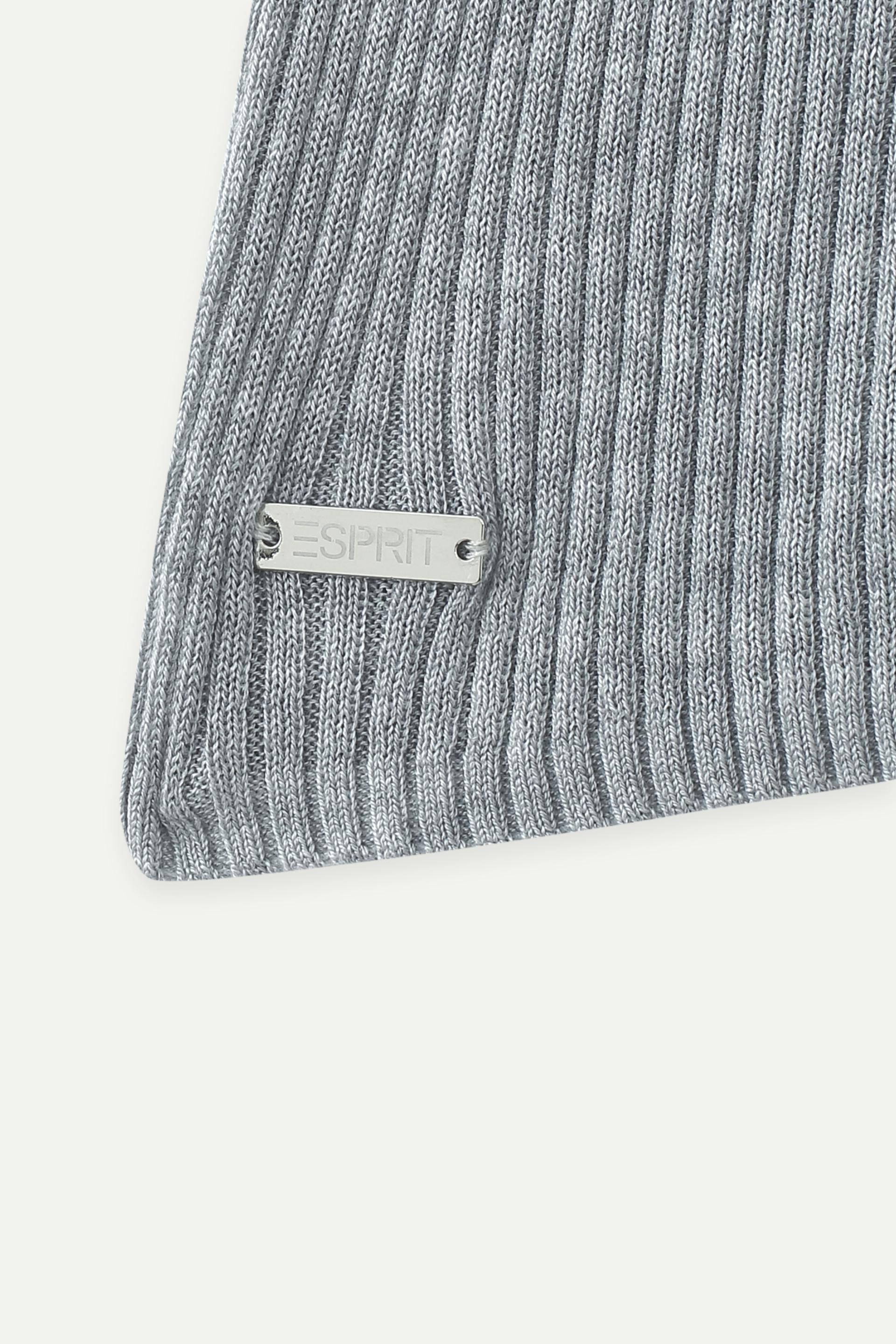 坑條針織無袖 Polo 上衣