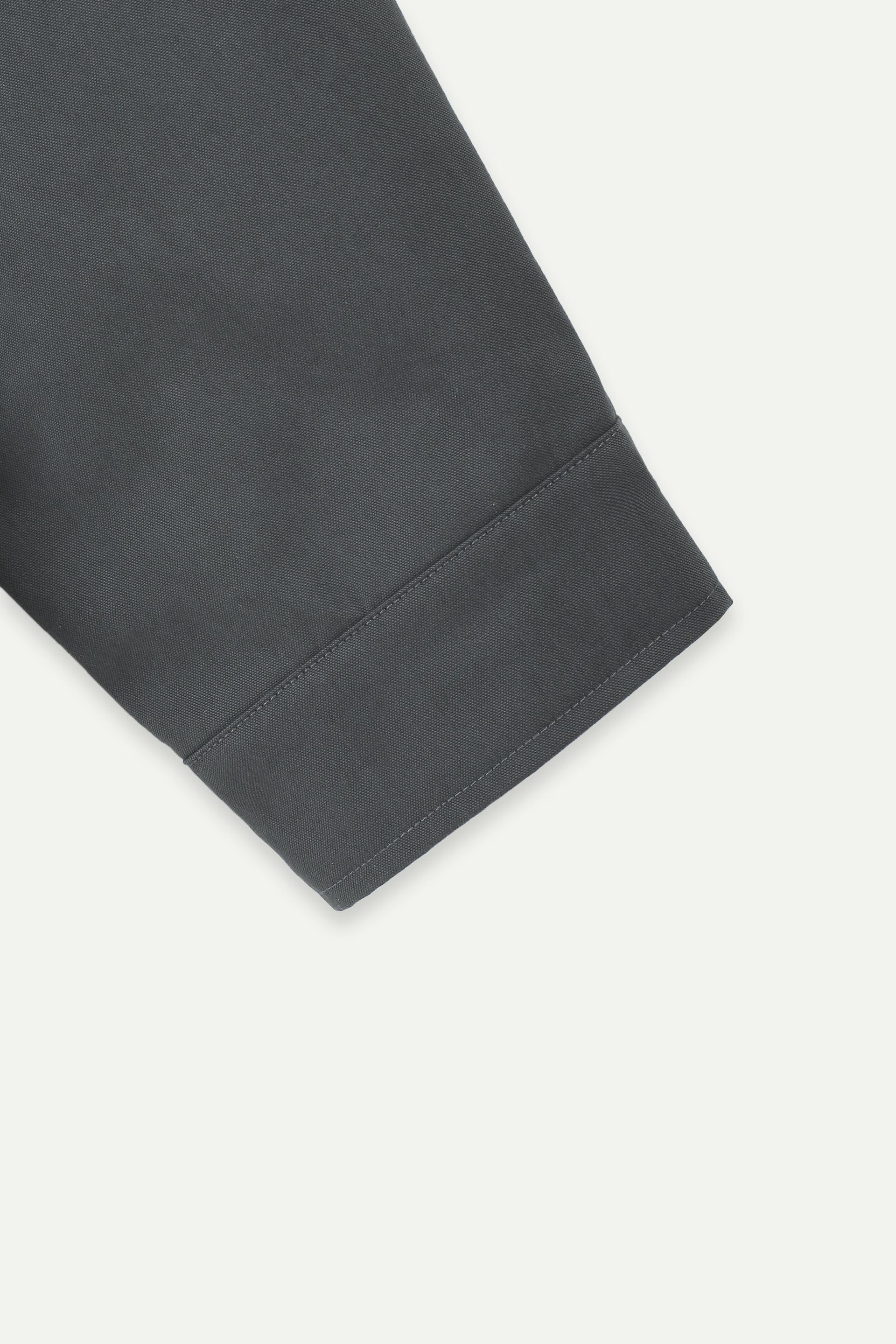 Contrast Collar Utility Jacket