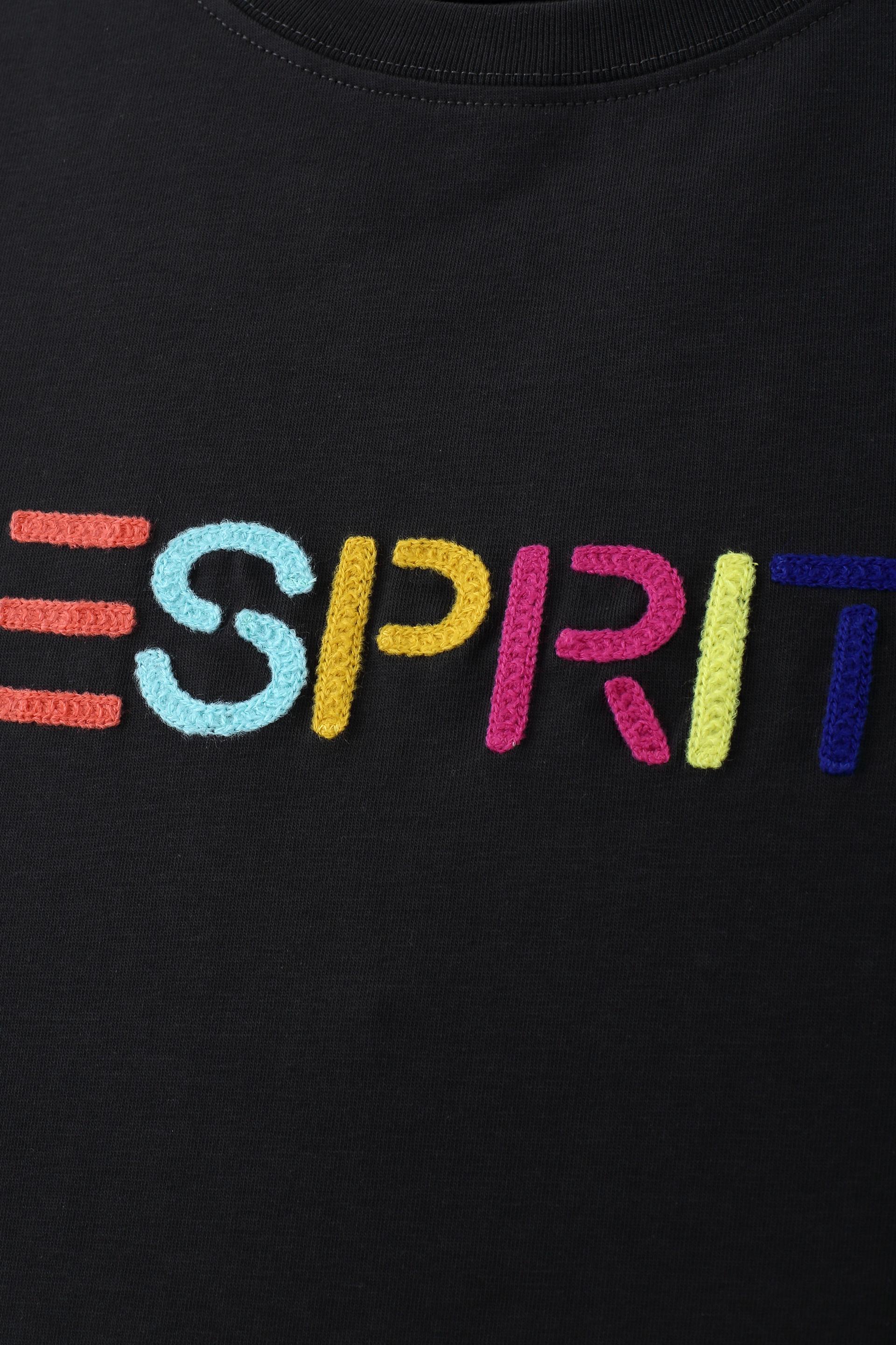 Multicolour Embroidered Logo T-Shirt