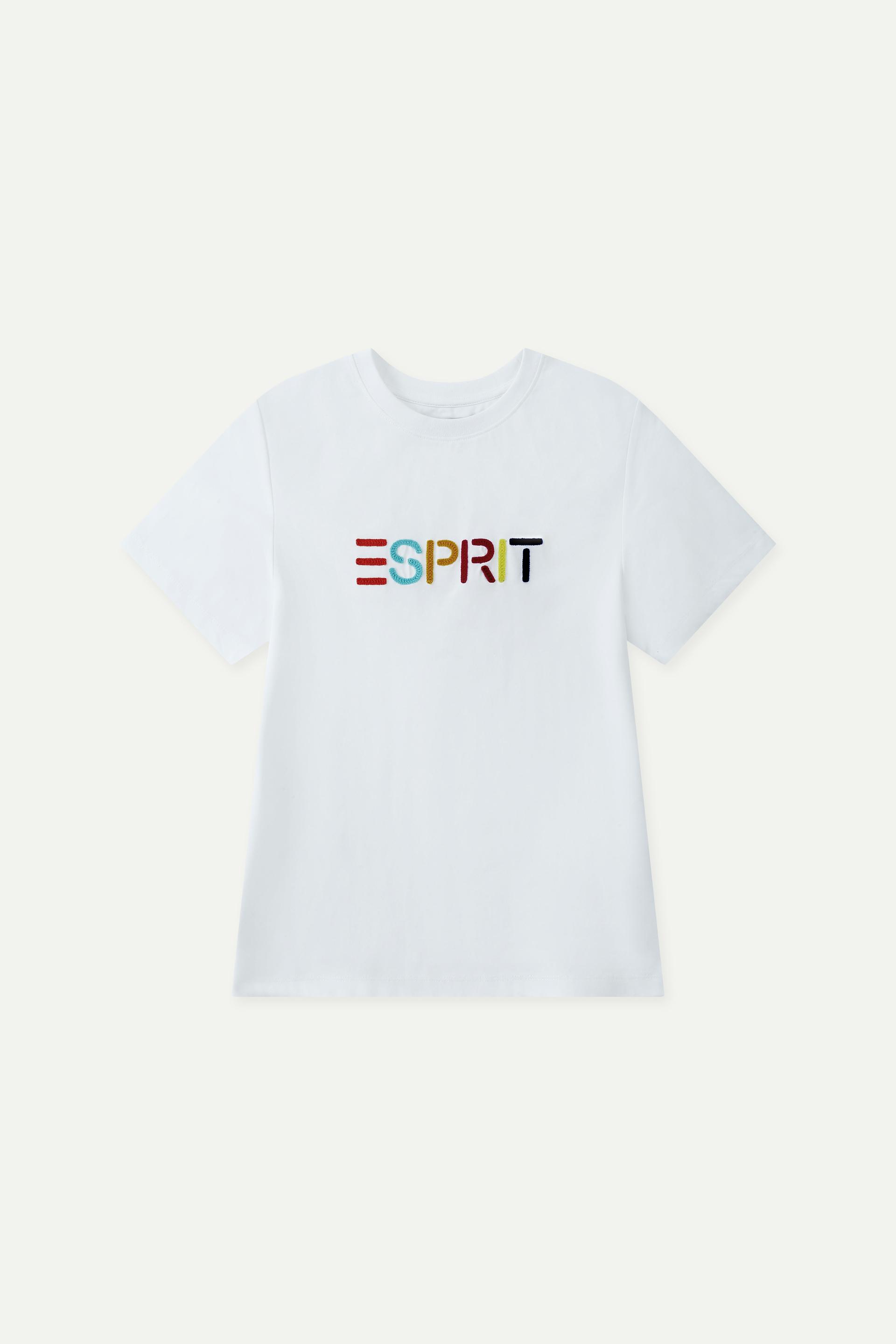 Multicolour Embroidered Logo T-Shirt