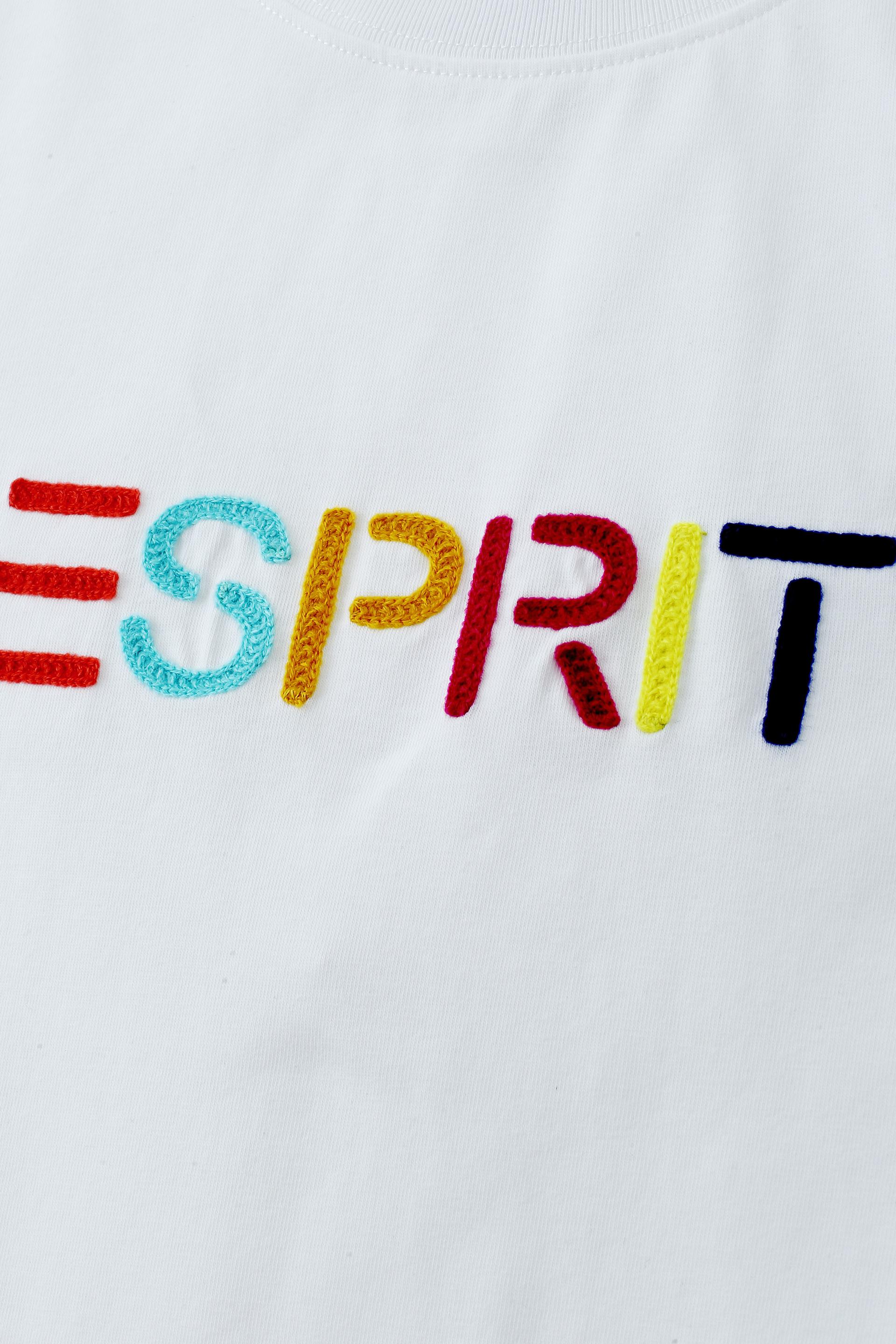 Multicolour Embroidered Logo T-Shirt