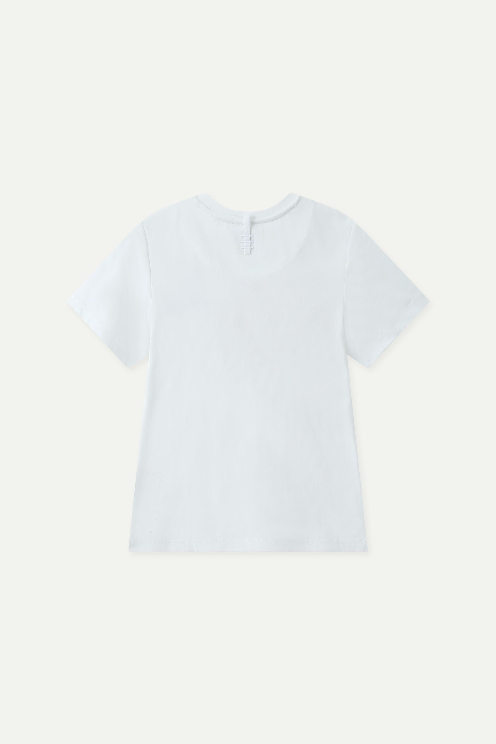 Multicolour Embroidered Logo T-Shirt