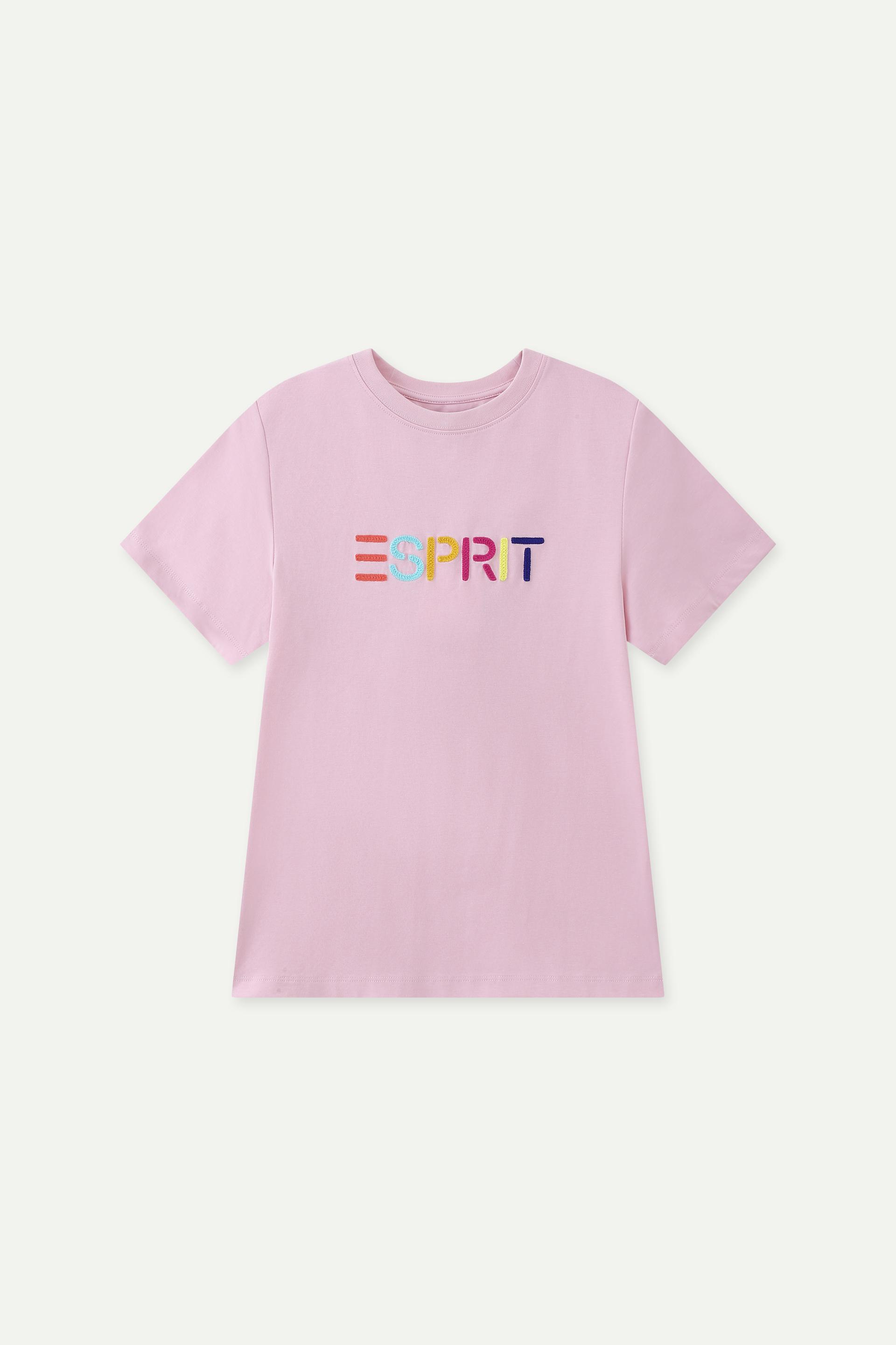 Multicolour Embroidered Logo T-Shirt
