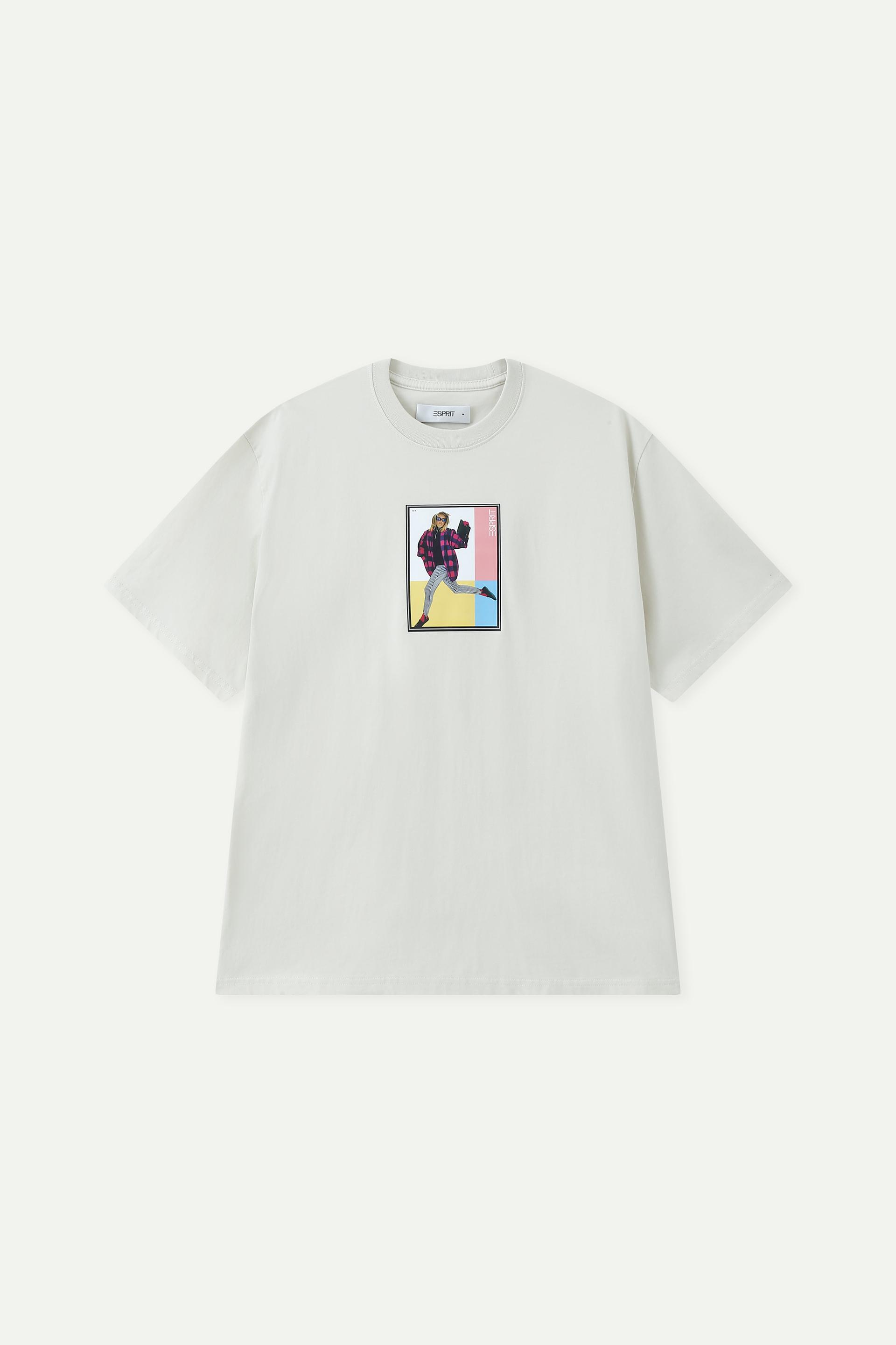 Vintage Archive Print Relaxed Fit T-Shirt