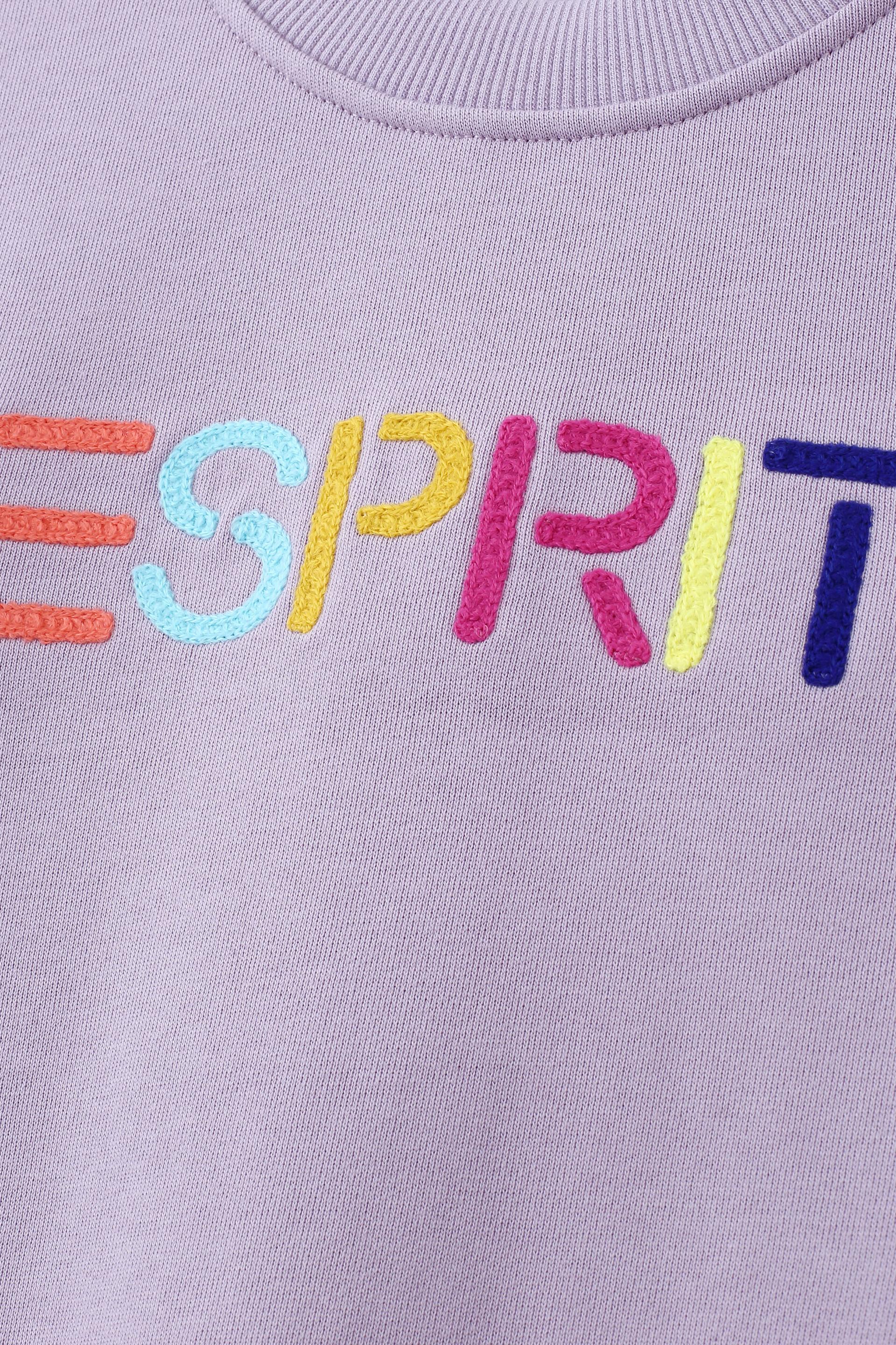 Multicolour Embroidered Logo Crew Neck Sweatshirt