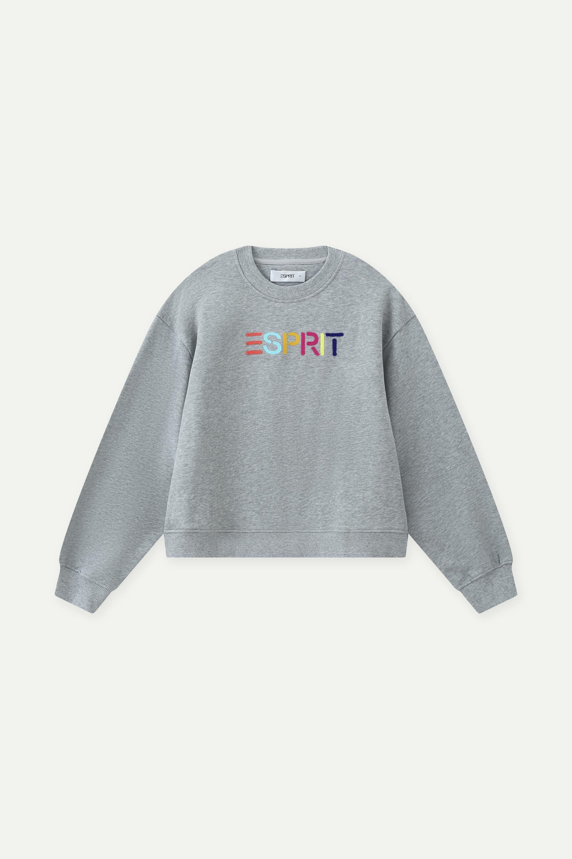 Multicolour Embroidered Logo Crew Neck Sweatshirt