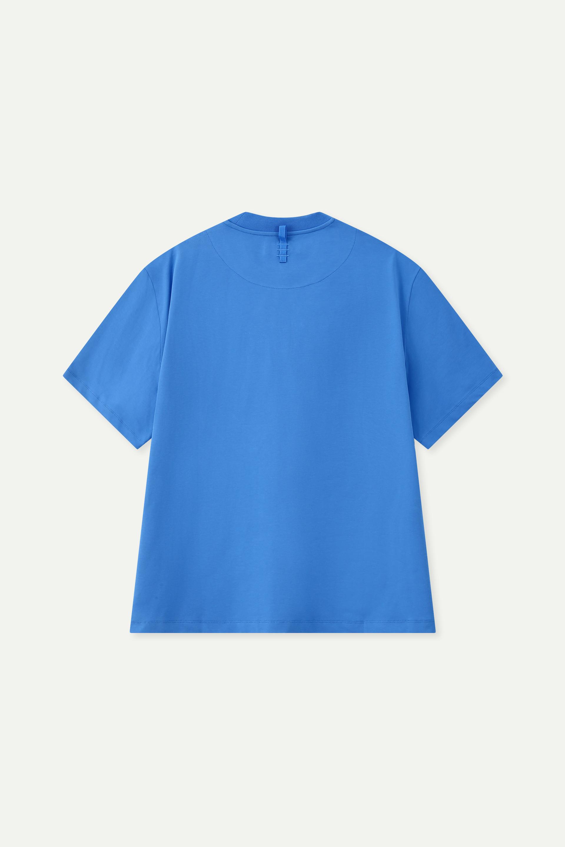 Multicolour Embroidered Logo Crew Neck T-Shirt