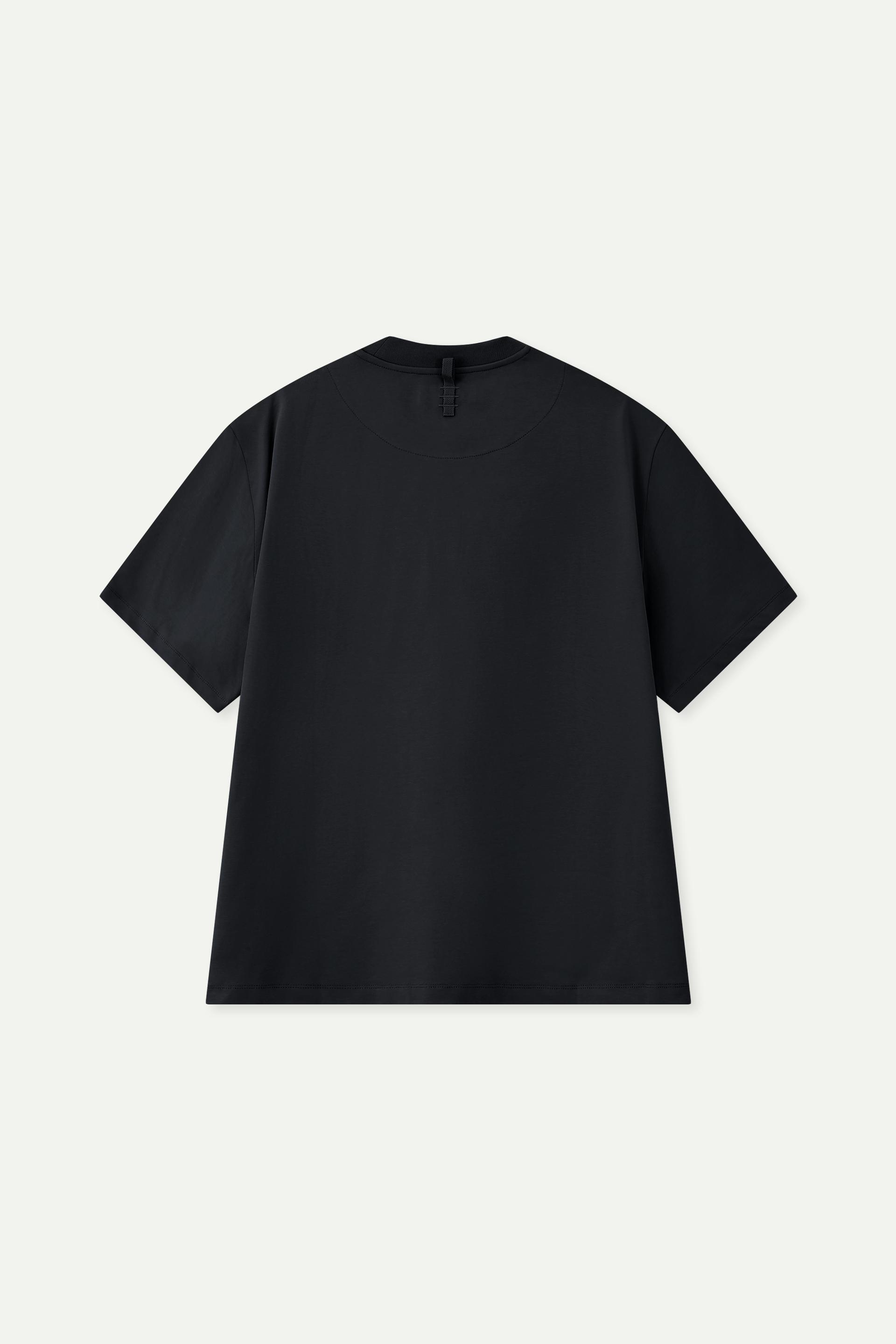 Multicolour Embroidered Logo Crew Neck T-Shirt