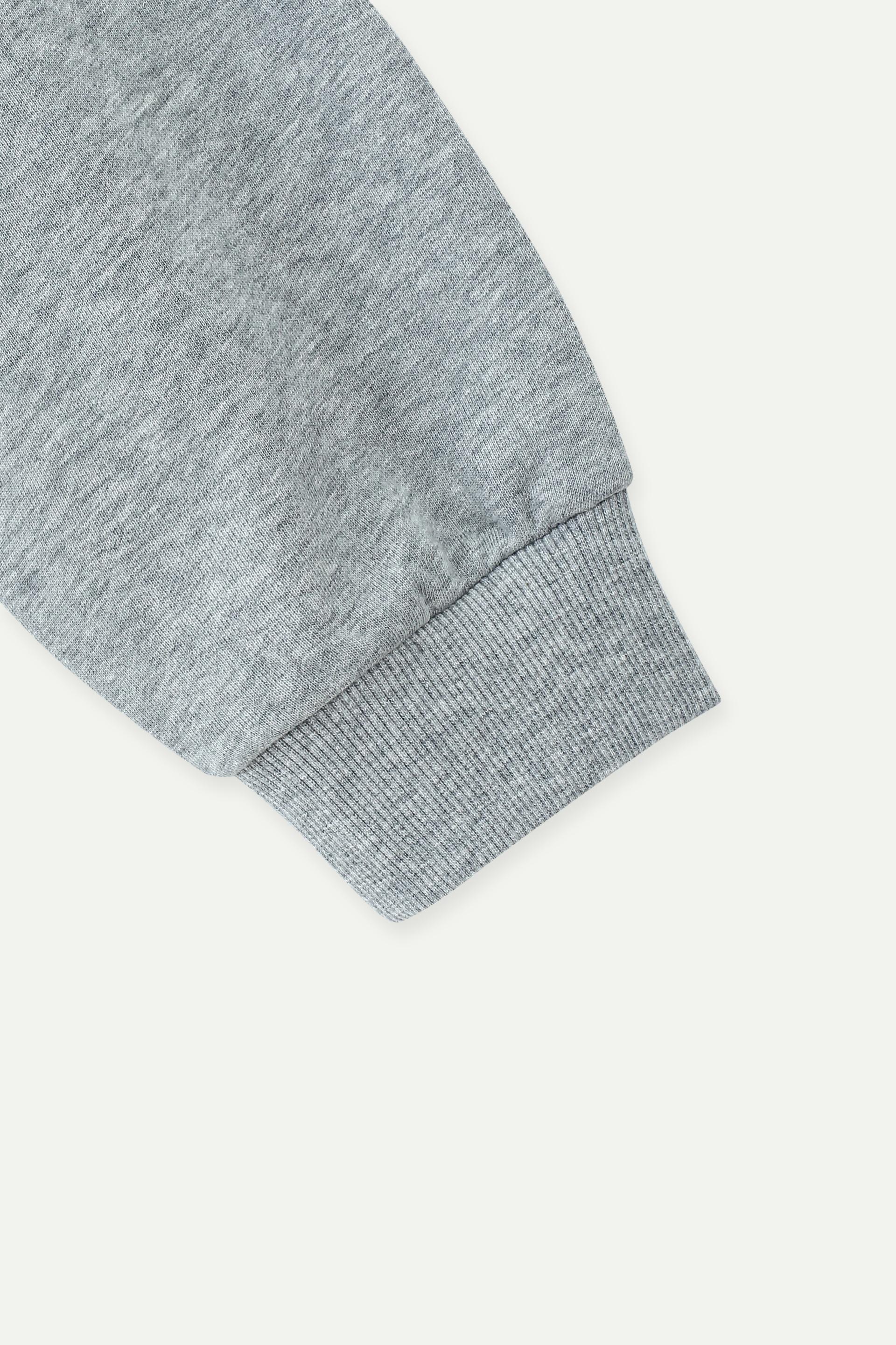 Multicolour Embroidery Crew Neck Sweatshirt