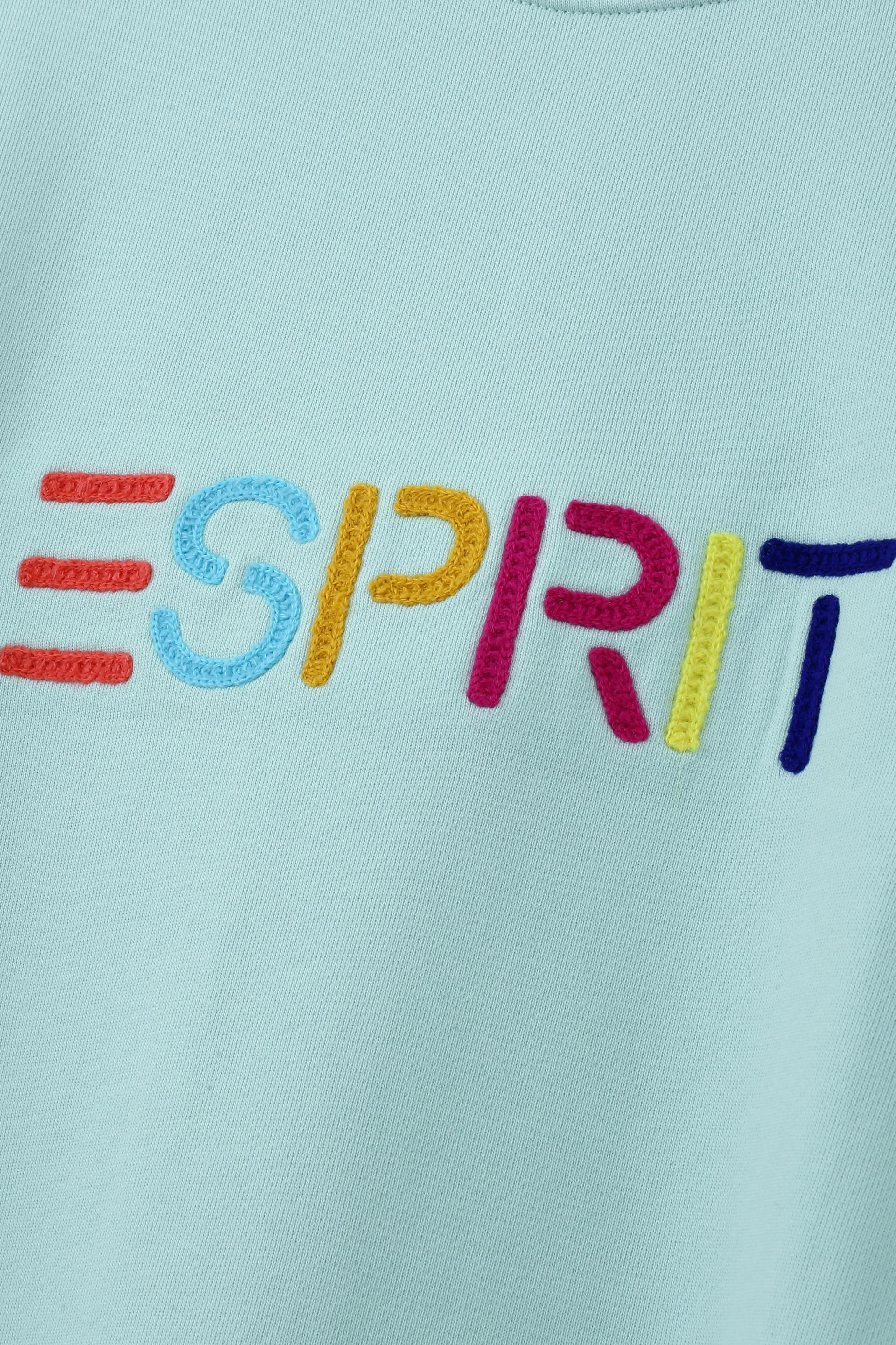Multicolour Embroidery Crew Neck Sweatshirt