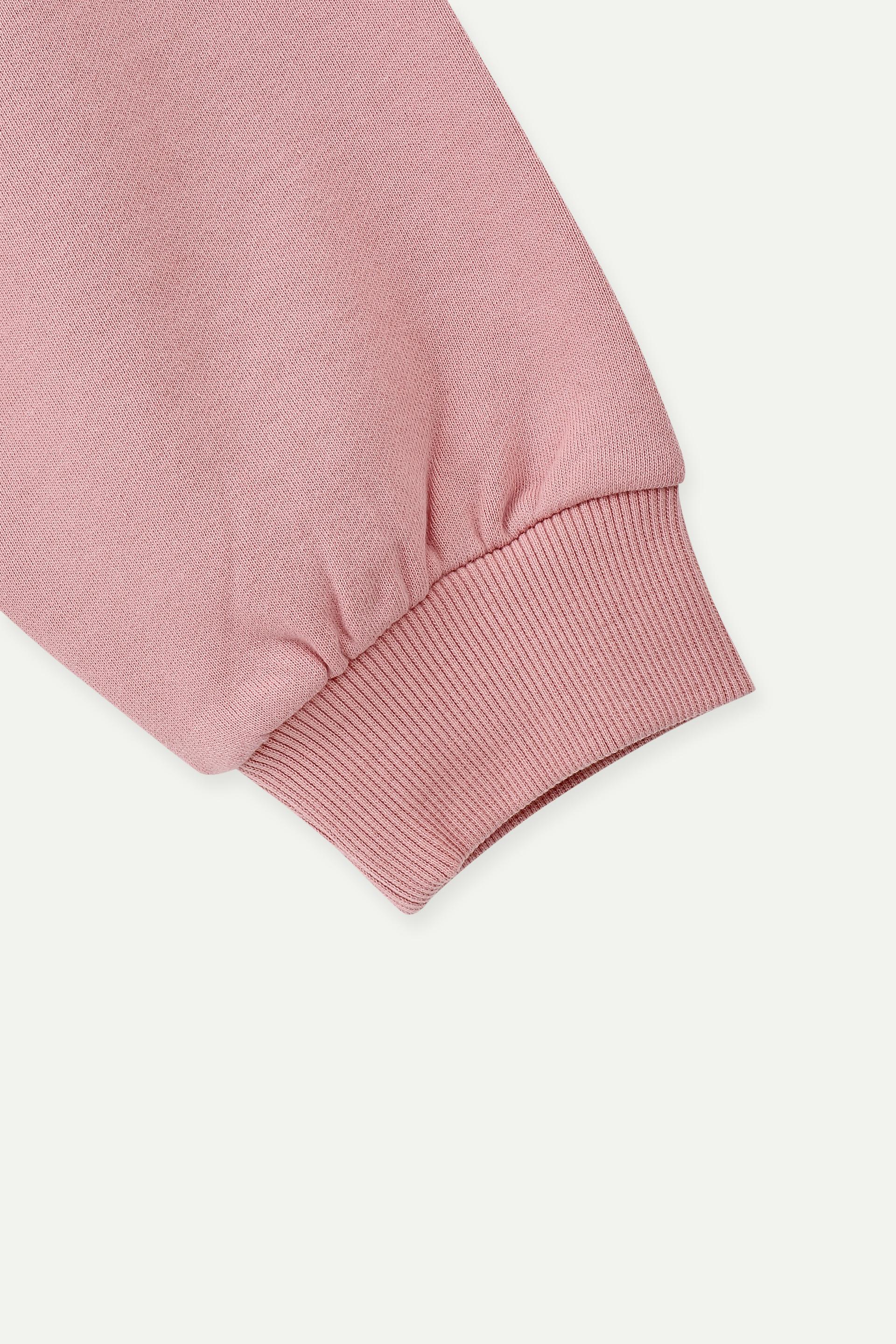 Multicolour Embroidery Crew Neck Sweatshirt