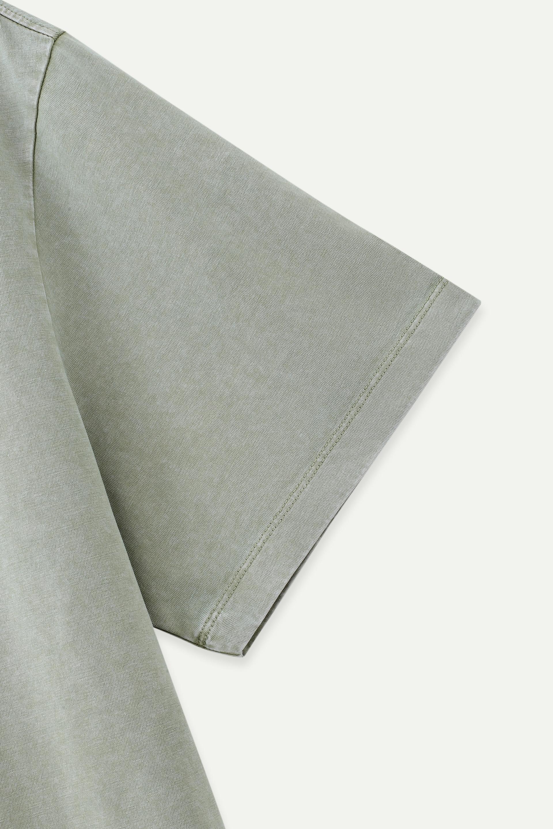 Acid Wash Mini Logo T-Shirt