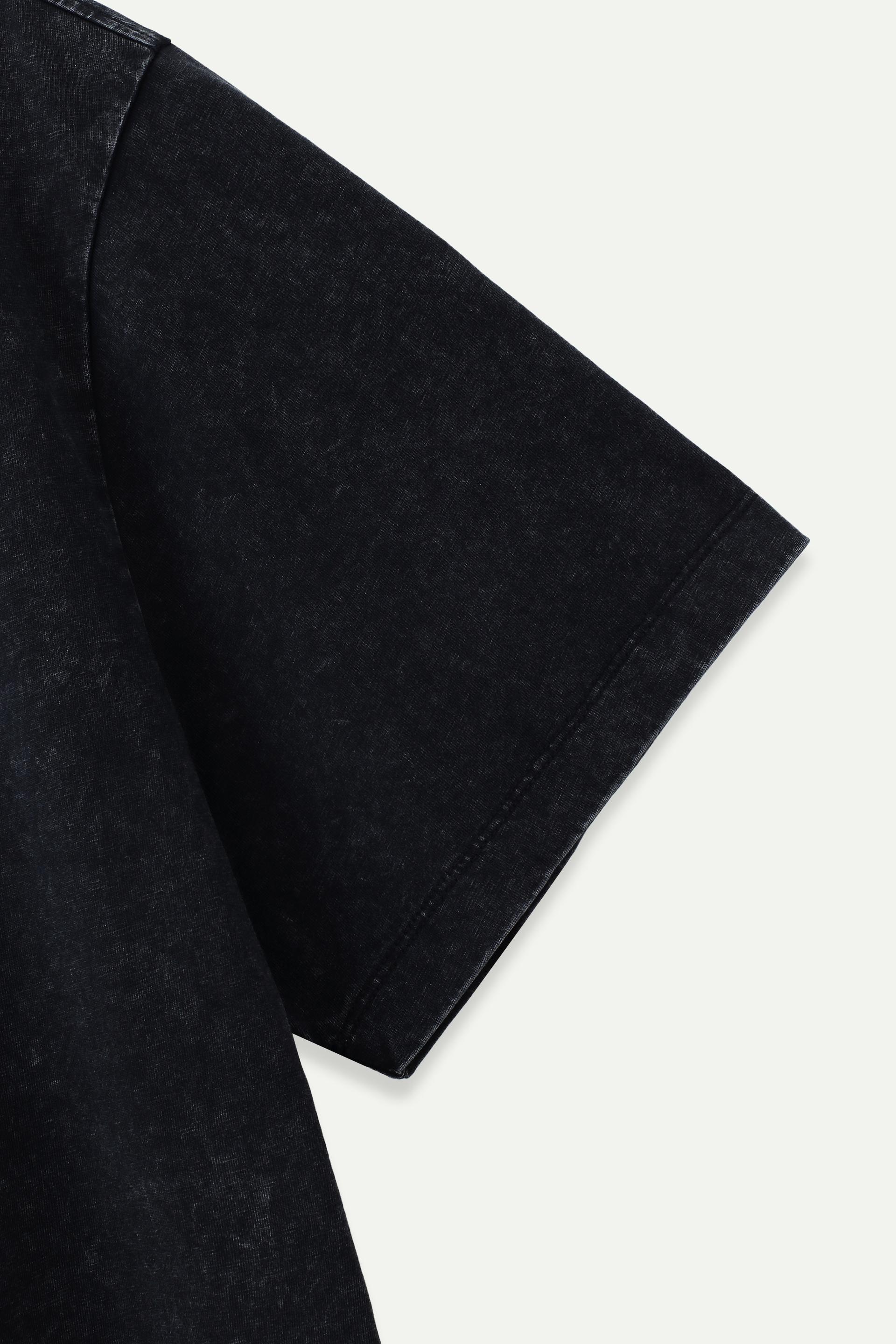 Acid Wash Mini Logo T-Shirt