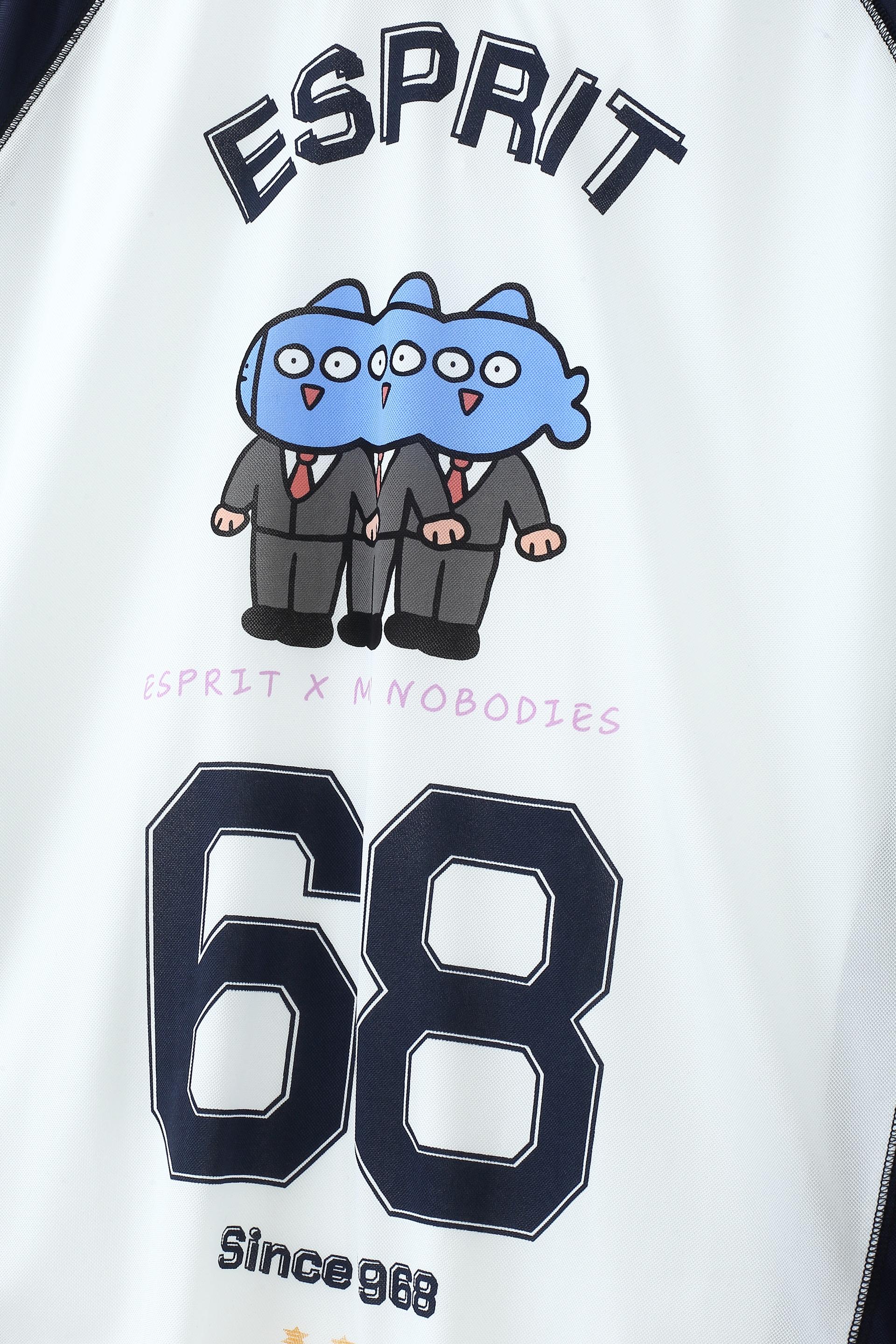 Esprit x Mr. Nobodies 68 Raglan Sleeve Jersey Tee