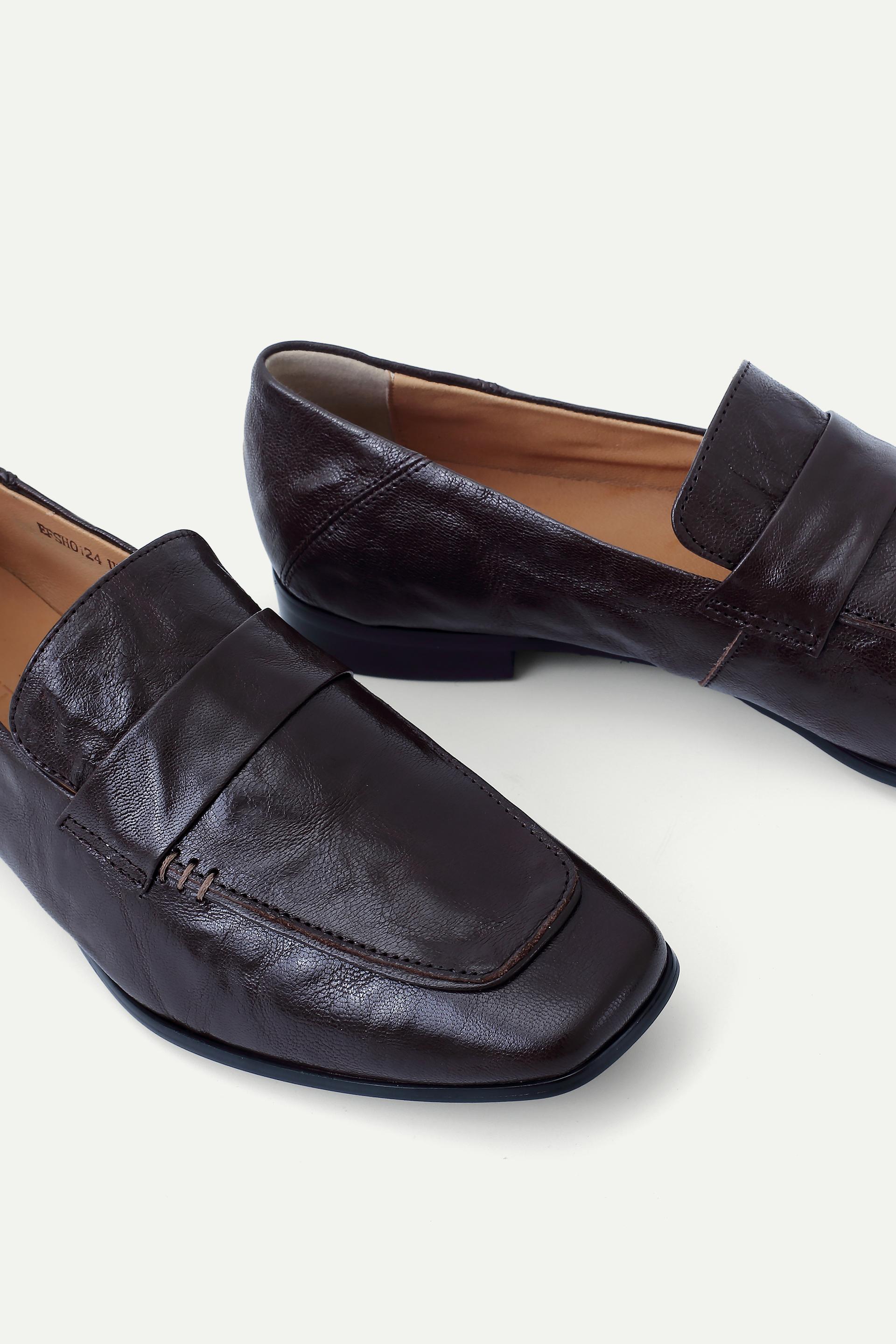 Leather Penny Loafers