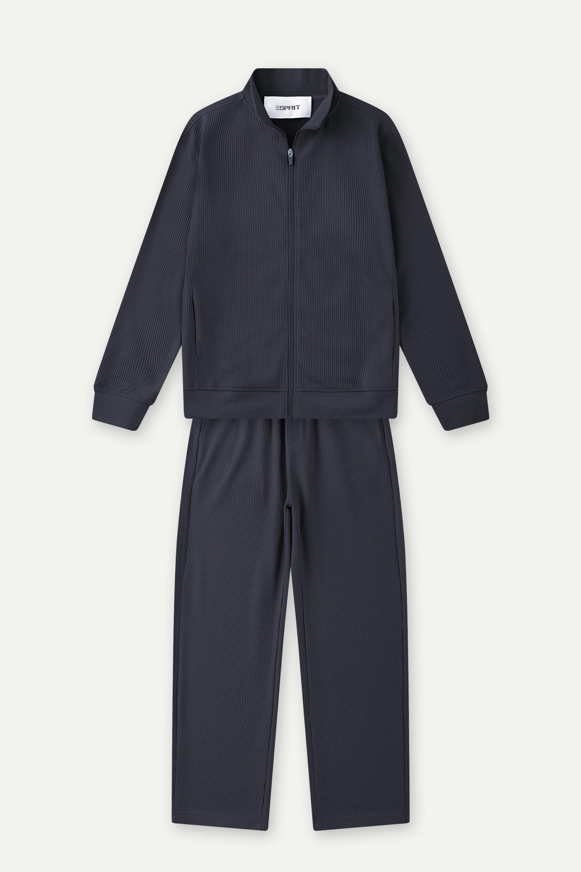 羅紋全拉鍊家居套裝